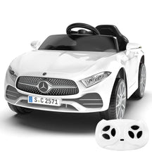12V Kids Ride On Car with 2.4G Remote Control,Battery Powered Electric Car Ride On Vehicle Double Doors, 5 Point Safety Belt,LED Light 